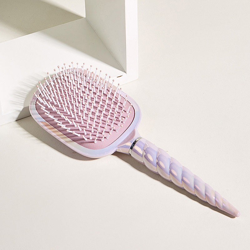 Home Rainbow Air Cushion Massage Comb Straight Hair