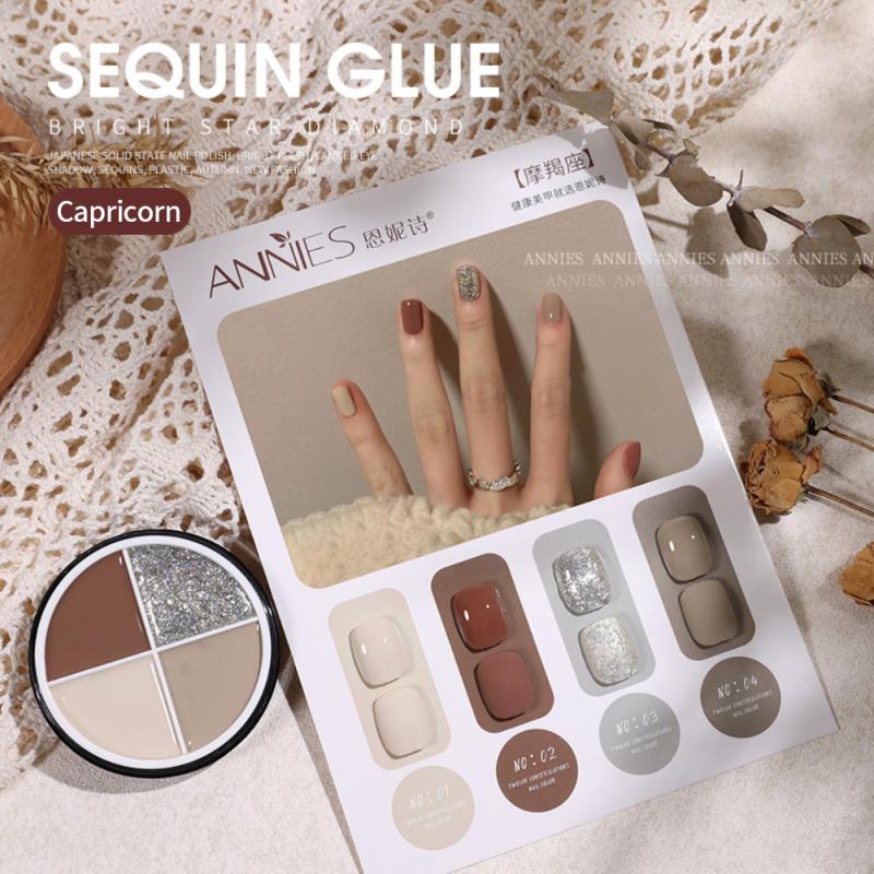 Annies Popular Color Twelve Constellation Series Solid Nail Polish For Nail Salon