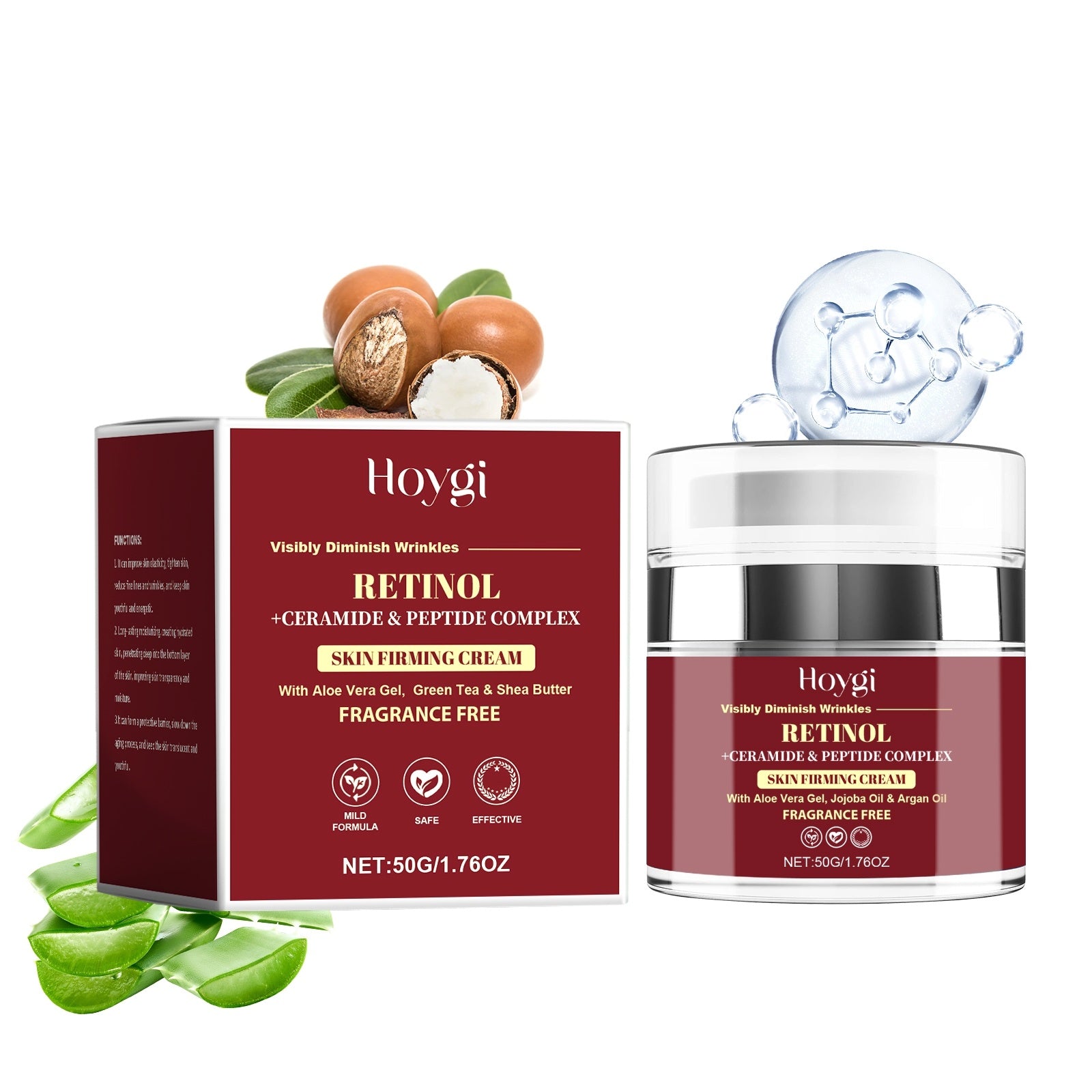 Retinol Moisturizing Cream For Anti Wrinkle And Moisturizing