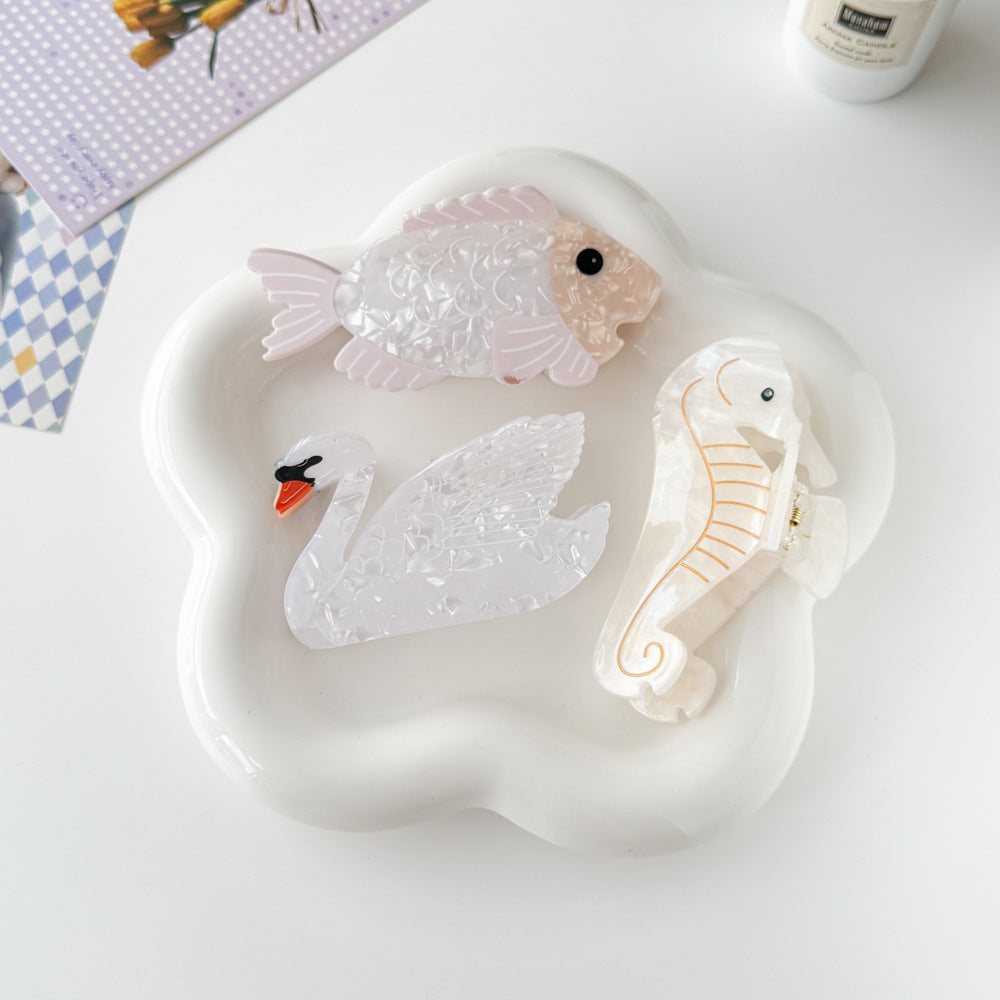 Temperament Swan Goldfish Seahorse Grip