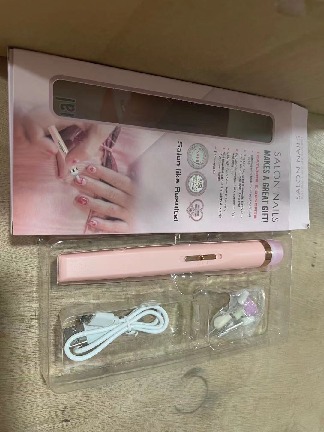 Salon Nails Cross-border Nail Piercing Device Electric Nail Trimmer Five-in-one Nail Polishing Machine Nail File Flawless Nail Polish