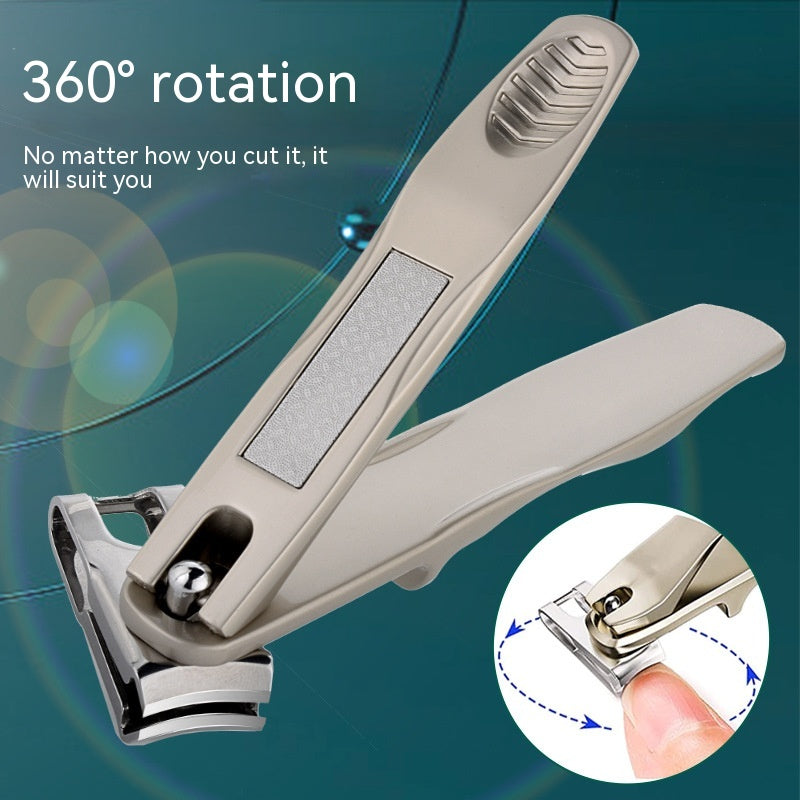 Stainless Steel Nail Clippers Single Nail Scissors Large Opening Household