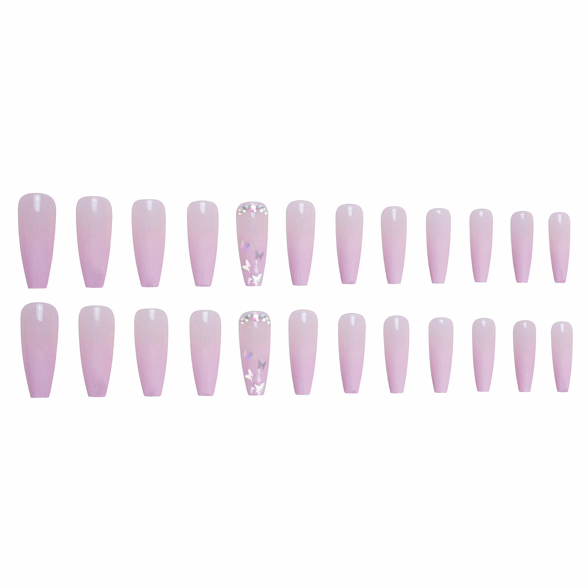 Gradual Butterfly Wear Nail Enhancement Patch