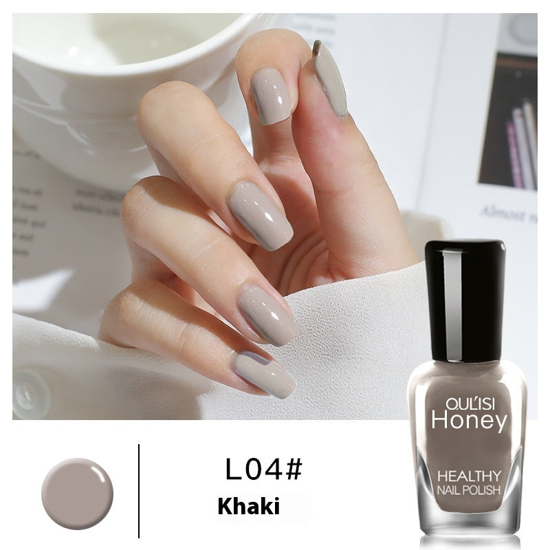 Qulisi Water-based Peelable Tearable Nail Polish 8ml