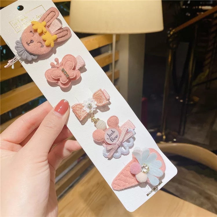 Cute Lace Princess Baby Bangs Clip Hairpin