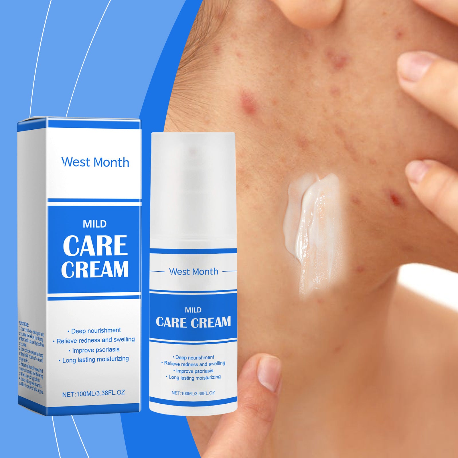 Skin Moisturizing Neck Cream Gentle Nourishing