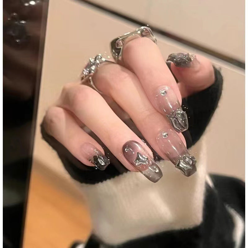 Hand-worn Armor Nail Sticker Nail Patch Warm Genie Series Ornament