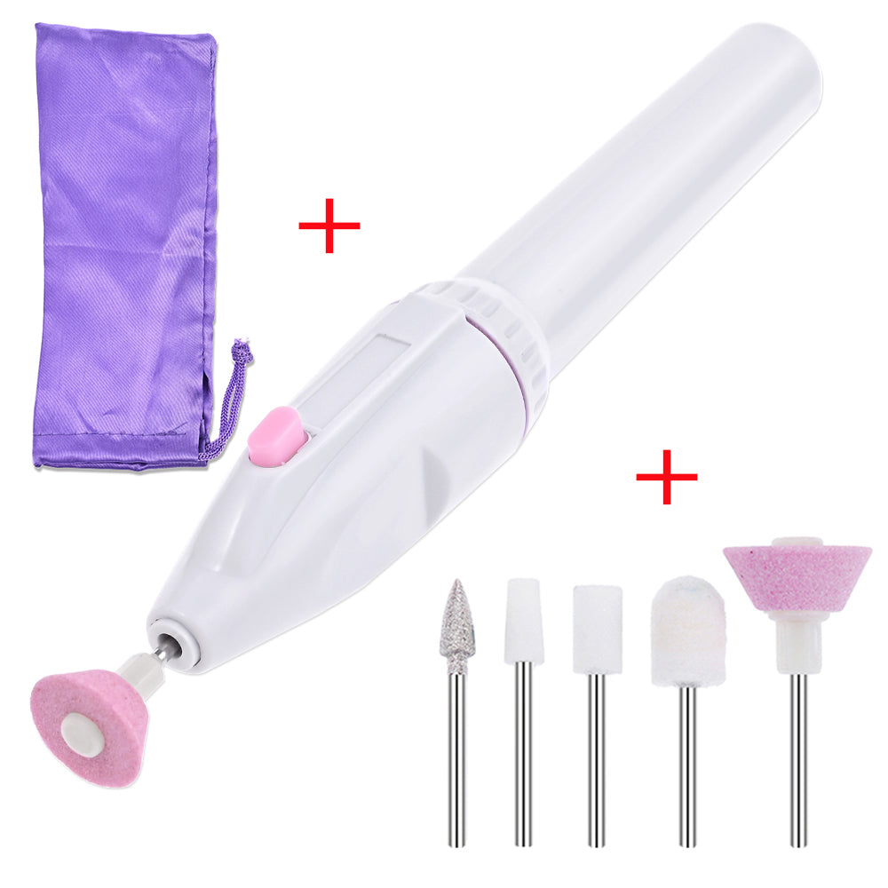 Portable Pen Nail Polisher Battery Electric
