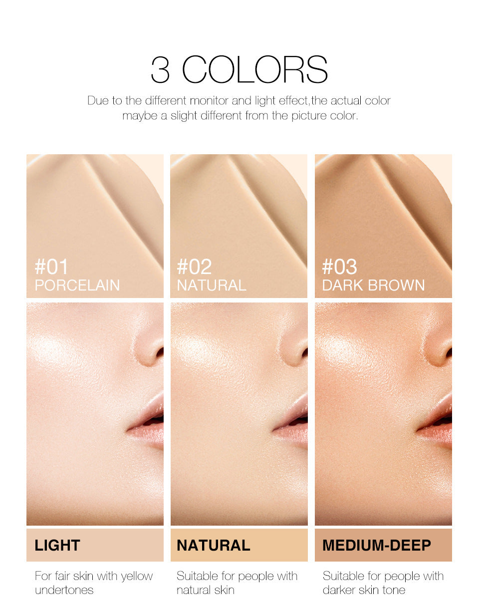 Lightweight Breathable Dropper Foundation Natural Brightening And Moisturizing Makeup