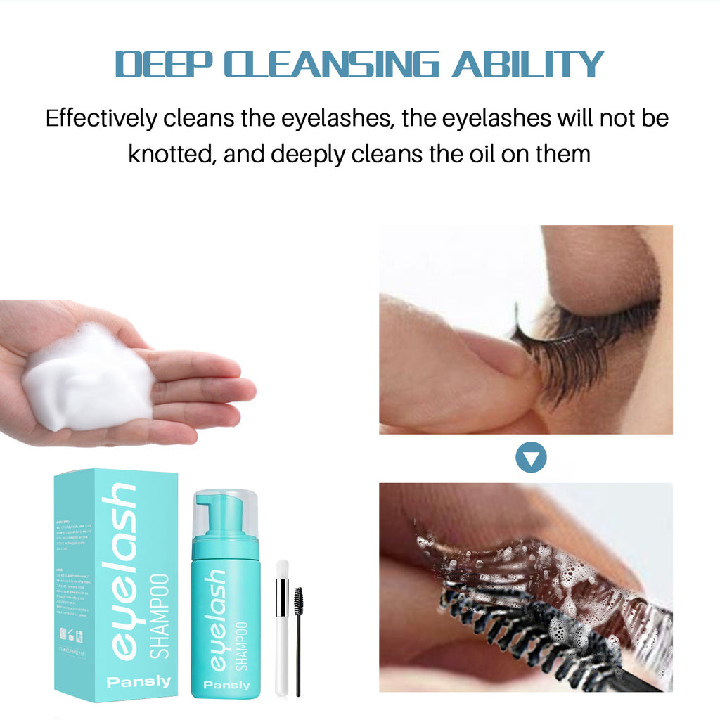Eyelash Shampoo Cleaning Makeup Remover