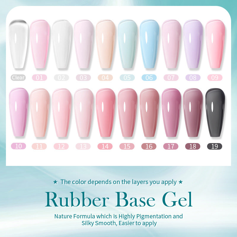 Born Pretty Nail Color Powder Transparent Function Phototherapy Plastic