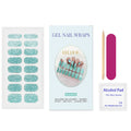 Eelhoe Soft Gel Nail Sticker Set Glitter Four Colors