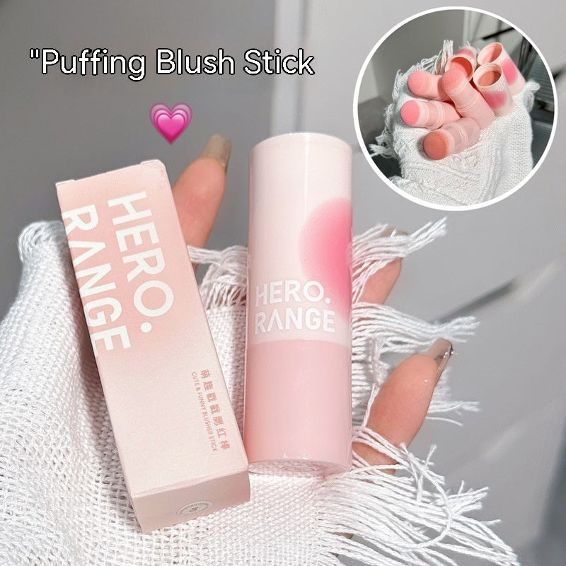 Herorange Vigorous Bang Blush Stick Brightening Color Rendering Natural Long Lasting Delicate