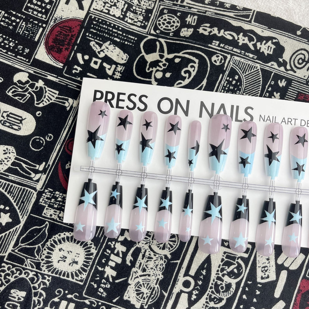 New Chinese Gradient XINGX Wear Prefabricated Nail Tip Long Ladder