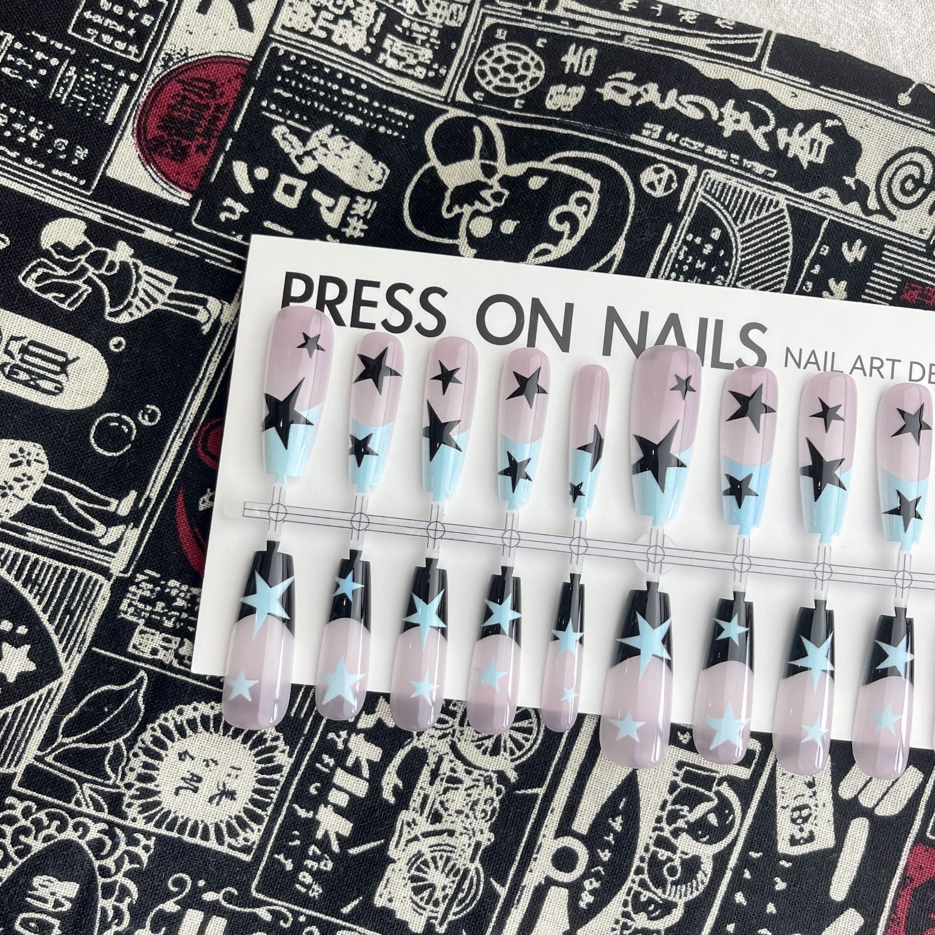 New Chinese Gradient XINGX Wear Prefabricated Nail Tip Long Ladder
