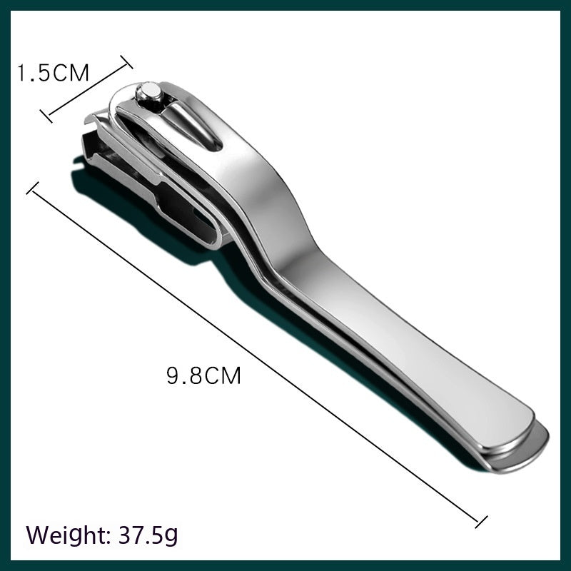 Stainless Steel Nail Clippers Single Nail Scissors Large Opening Household