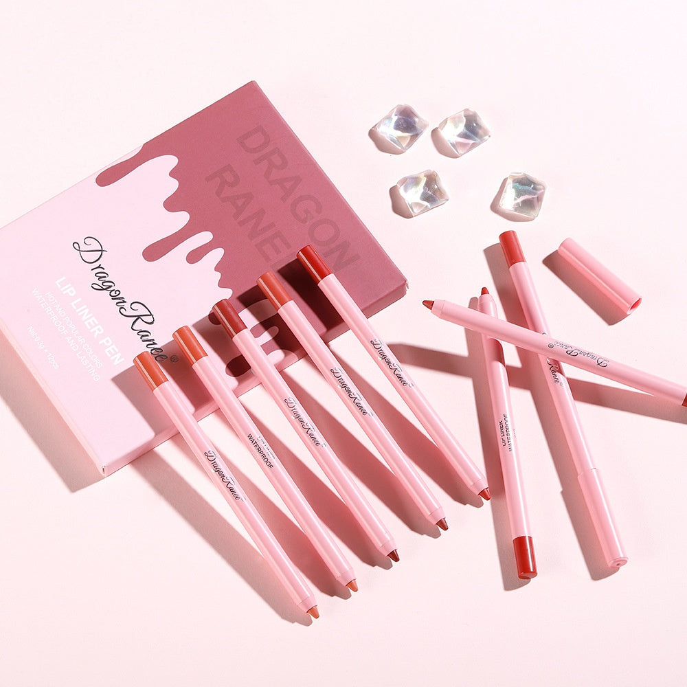 Lip Liner Waterproof Matte Finish Hook Lipstick
