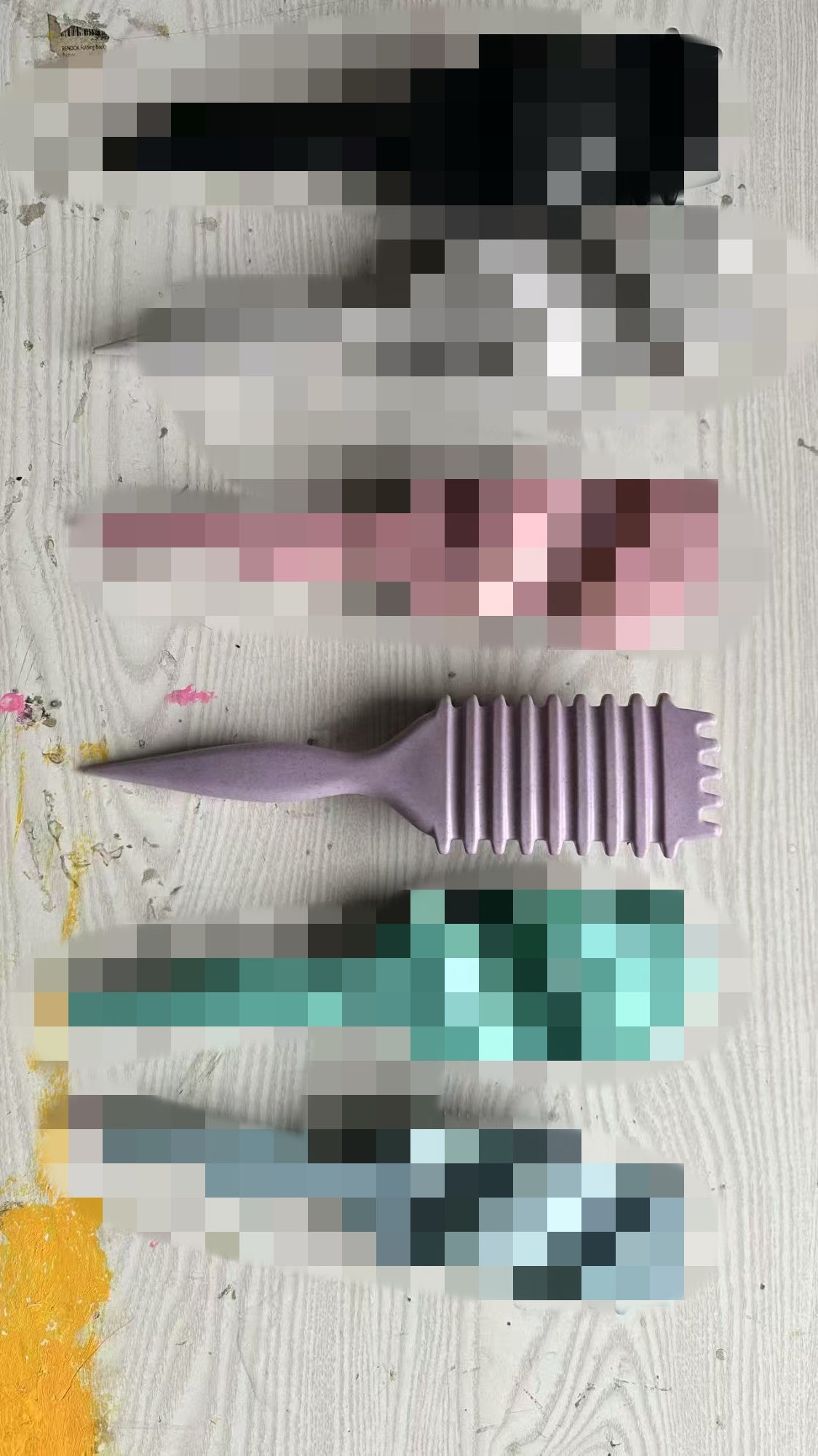 Ear Air Cushion Hairdressing Bounce Comb
