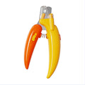Small Chilli Shaped Cat And Dog Nail Clippers With LED Light
