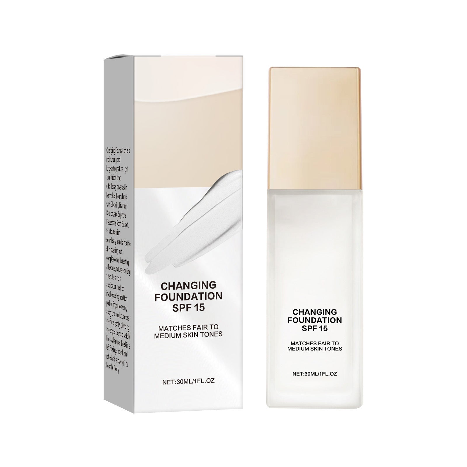 Lightweight Hydrating Oil Control Concealer And Moisturizer Spacer Fluid Liquid Foundation