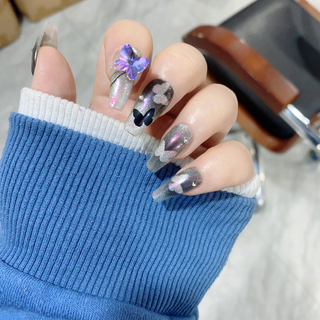 False Nail Patch Can Be Taken With Phantom Butterfly