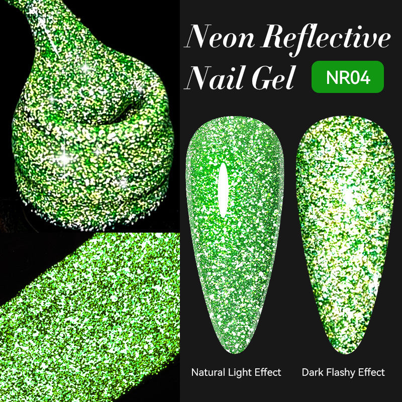 Lilycute Nail Art Fluorescent Crushed Diamond Gel Polish