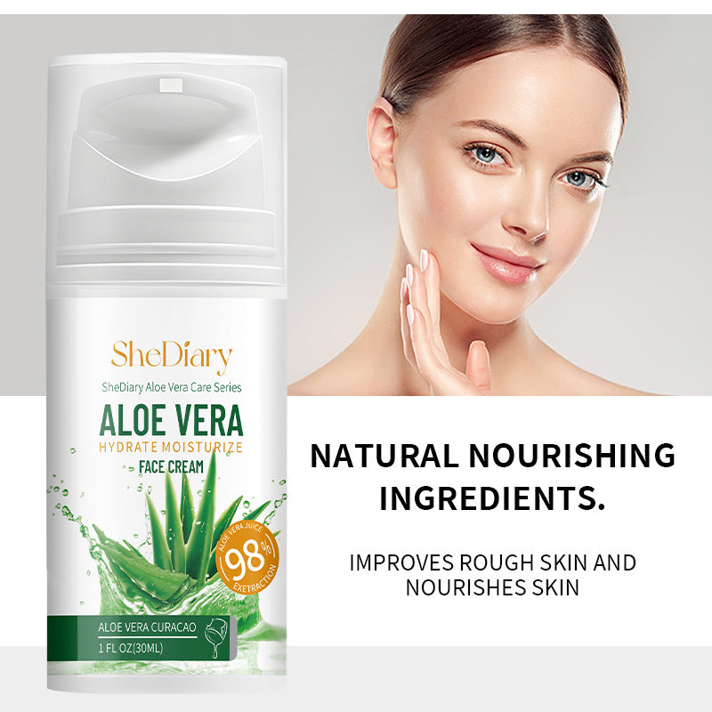 Plant Aloe Cream Suit Moisturizing