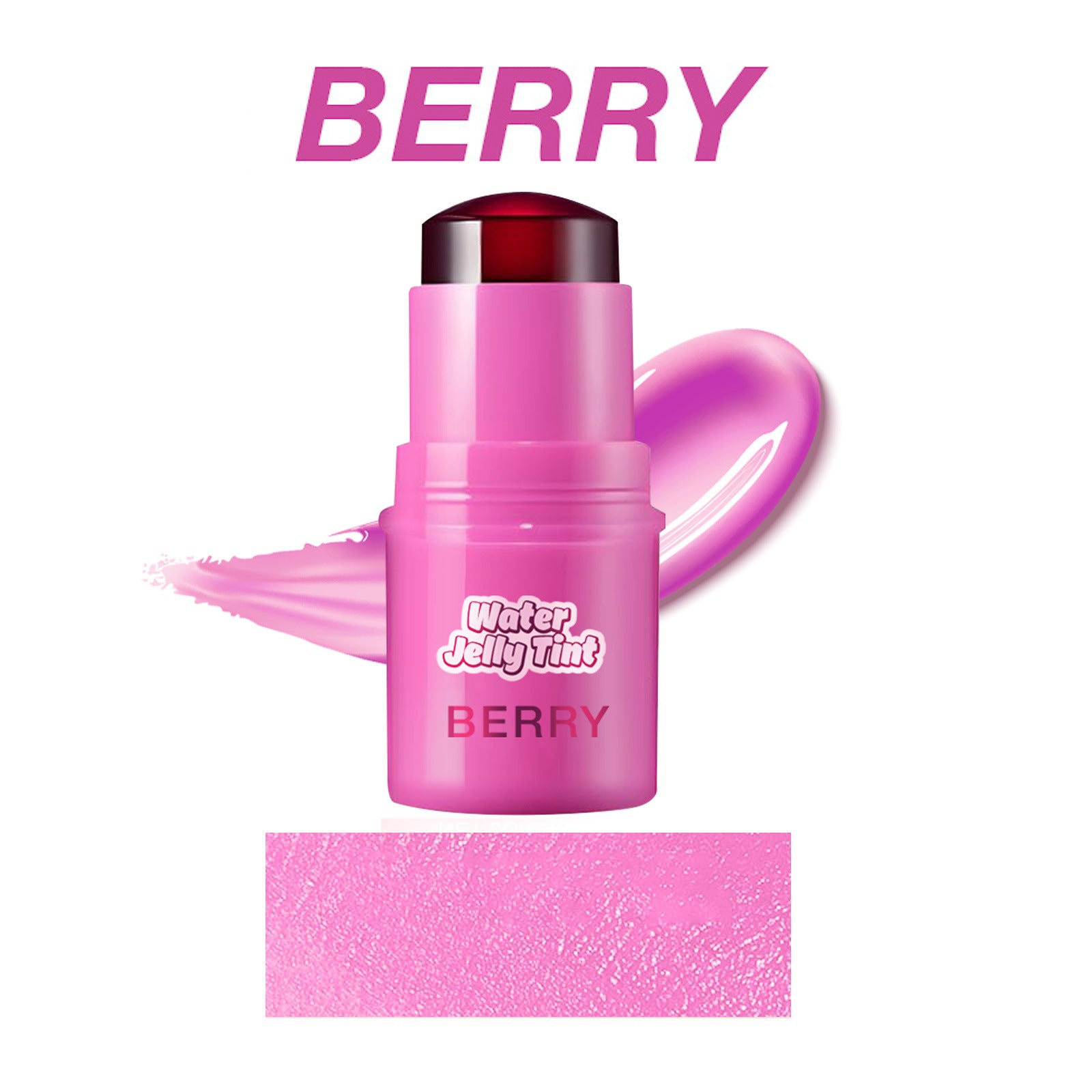 Coral Blush Stick Jelly Texture Easy To Apply