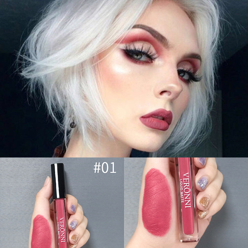 No Stain On Cup Matte Lip Gloss Matte Surface Does Not Fade