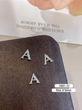Routimie High-end Rhinestone-studded 26-letter Series Nail Art Accessories In A Versatile
