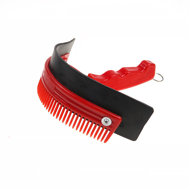 Fashion Personalized Cleaning Double-purpose Horse Comb