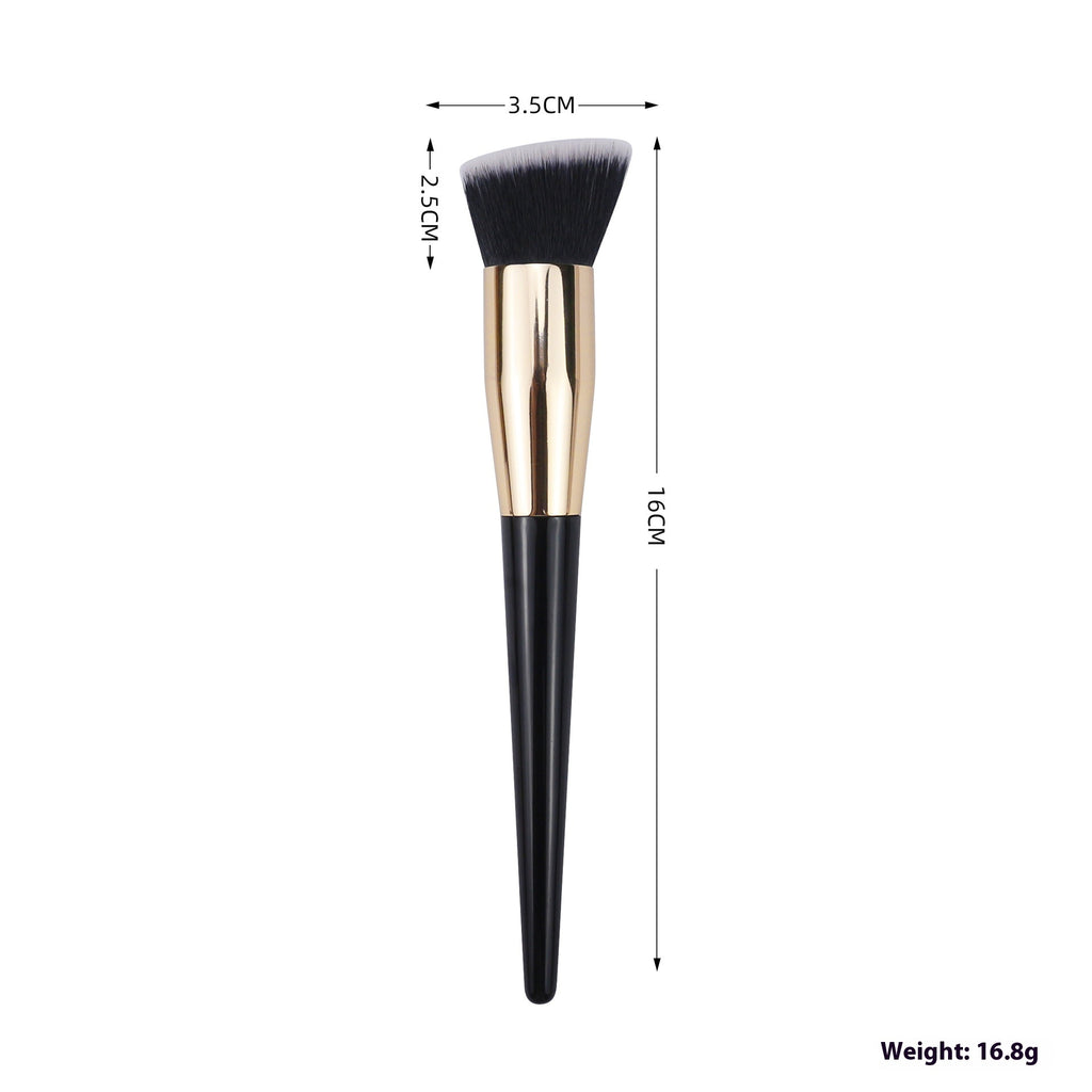 Single Foundation Brush Oblique Flat Head Smear-proof Makeup