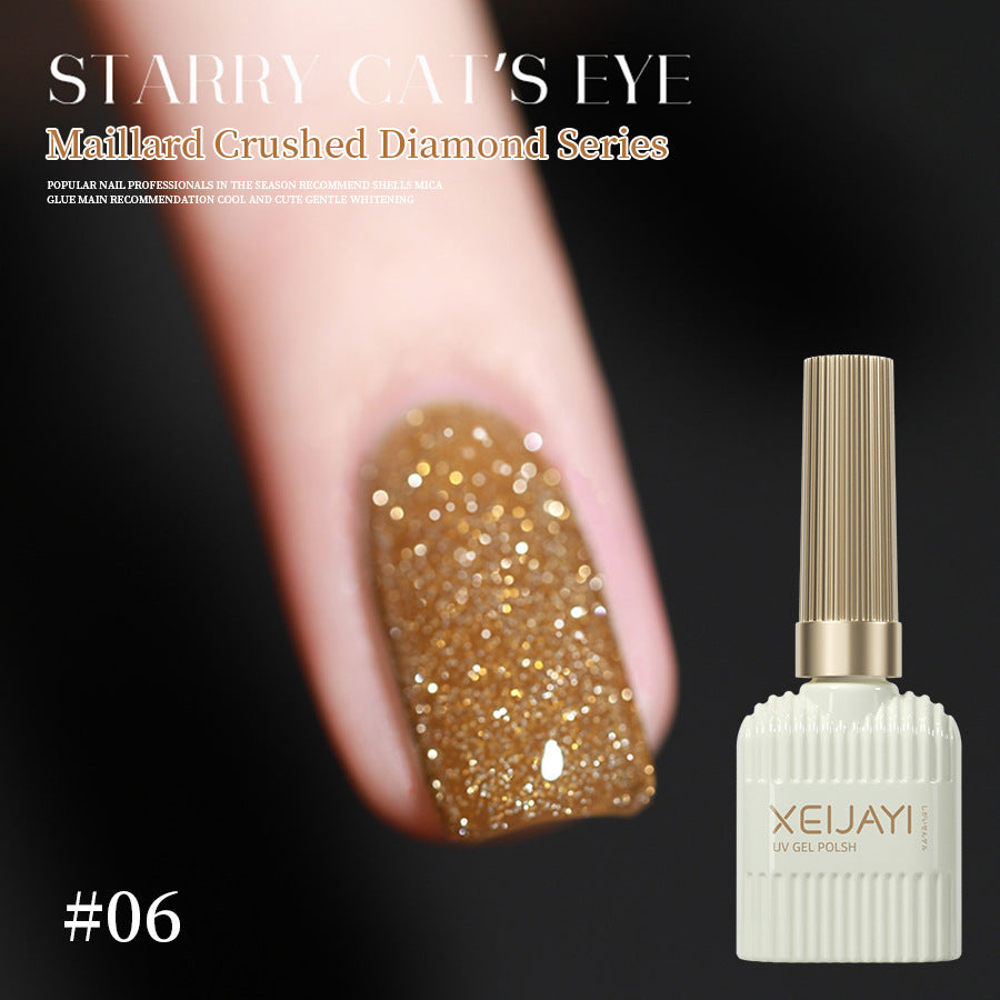 XEIJAYI Virtue Pull Disco Diamond In The Debris Gel Nail Polish