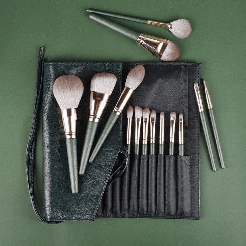 Women's Fashion PU Packaging Foundation Brush Tool Set
