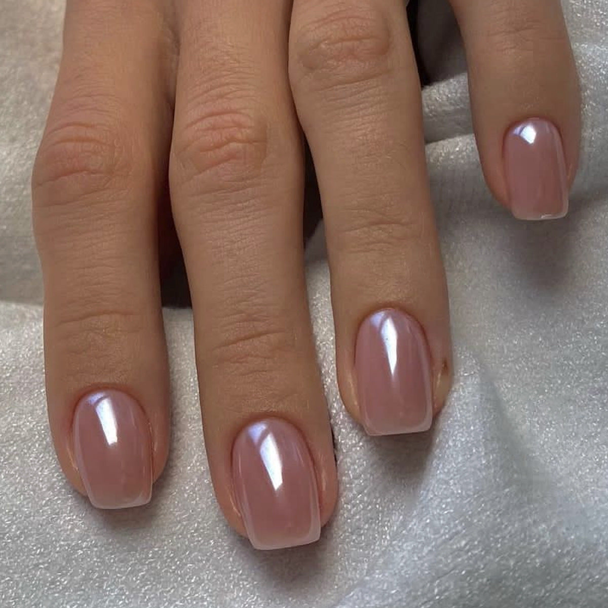 Wear Nail Tip Electroplating Removable Fake Nail Patch Finished Product