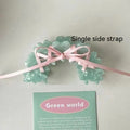 Ballet Ribbon Bow Manual Barrettes