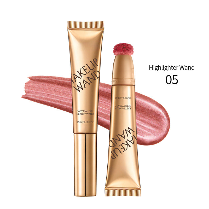 Makeup wand Highlight Repair Brightening Thin And Glittering Liquid Blush Stick