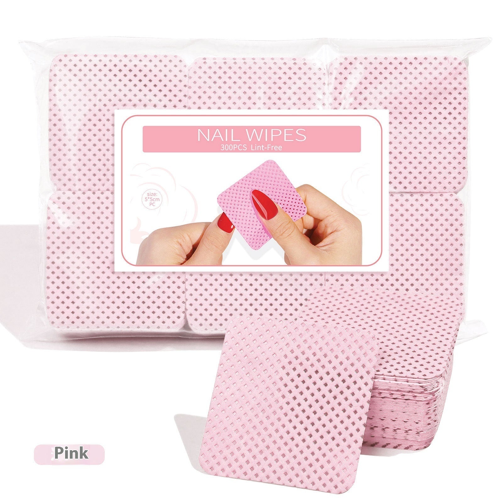 Nail Wipes Portable Home Solid Color Magic Nail Polish Removing Tissue