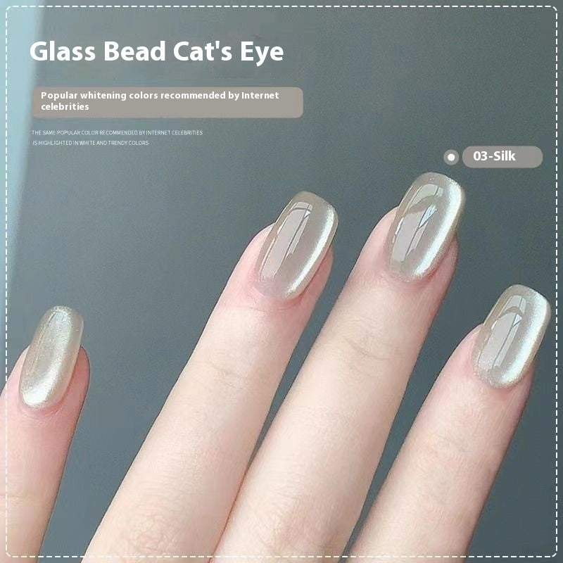 Miss Spesser New Micro Glass Bead Crystal Cat's Eye Gel Nail Polish