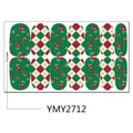 Christmas Nail Sticker Snowflake Snowman Elk