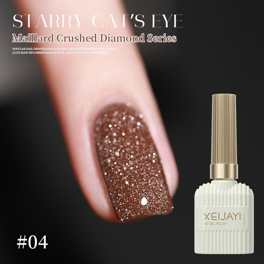 XEIJAYI Virtue Pull Disco Diamond In The Debris Gel Nail Polish