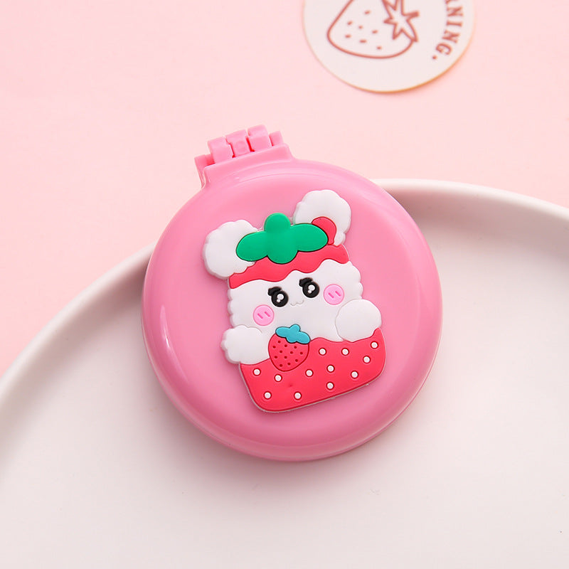 Cute Girly Heart Folding Airbag Comb