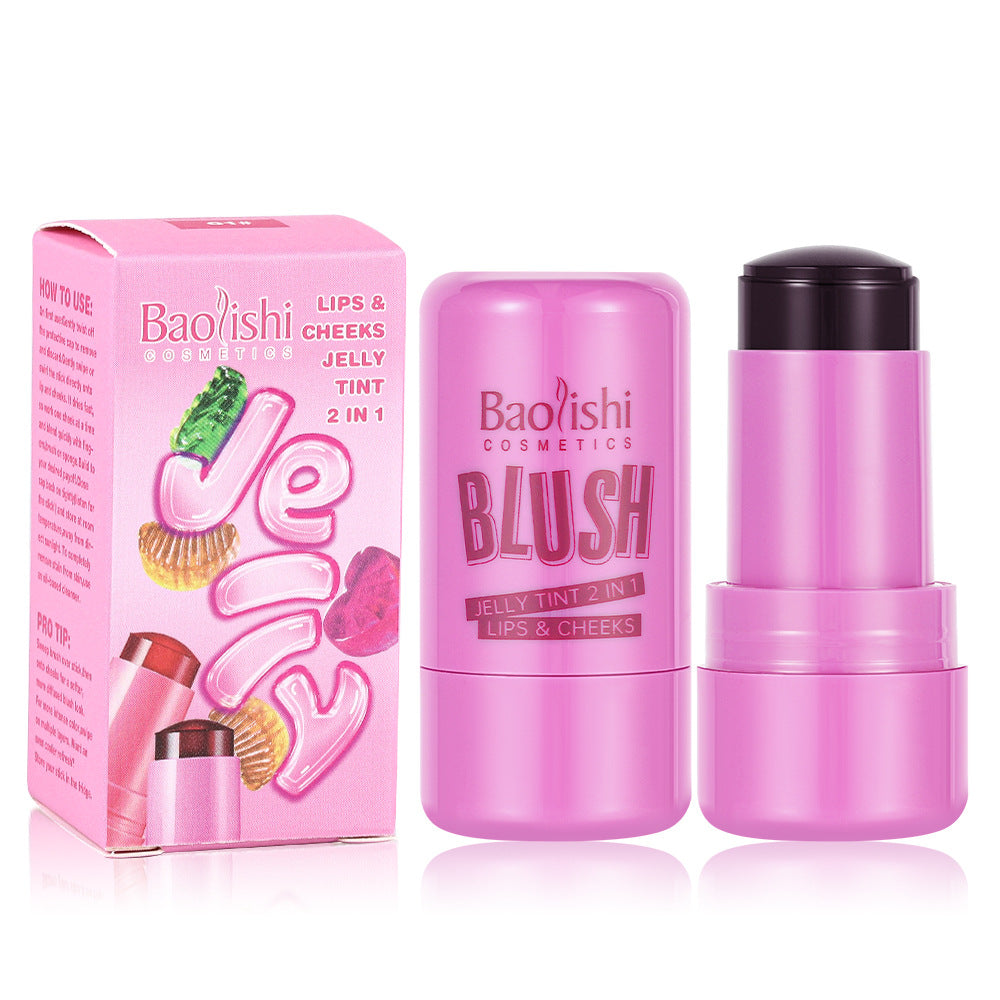 Baolishi Jelly Blush Makeup Paste Shimmer Natural
