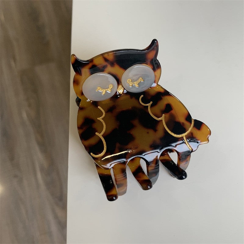 Hairpin Color Matching Animal Shark Clip
