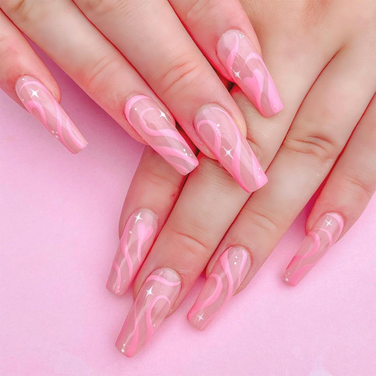 Wear Finished Nail Beauty Nail Stickers Patch Detachable