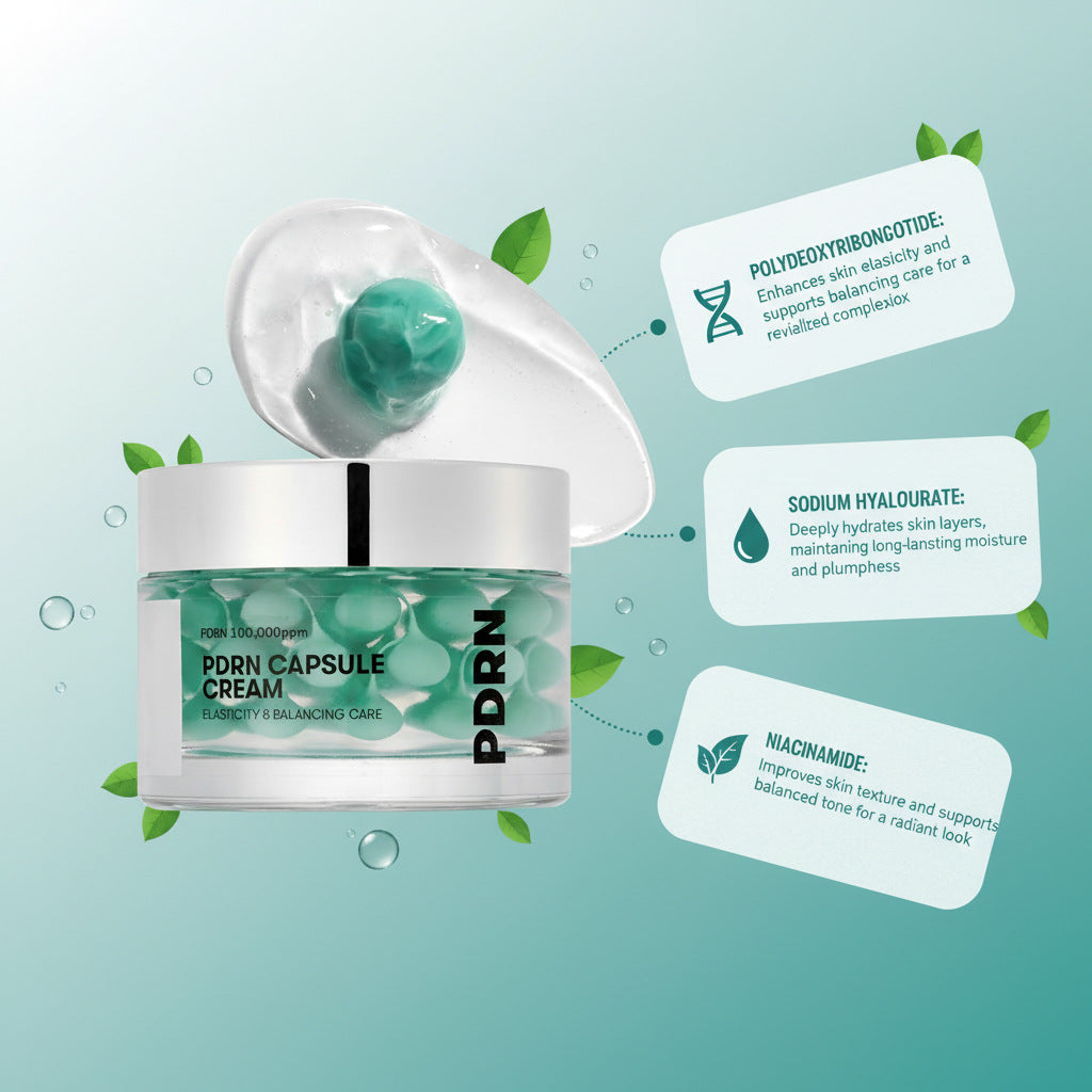 Cream Formulated Exclusively For Seaweed Green Capsules