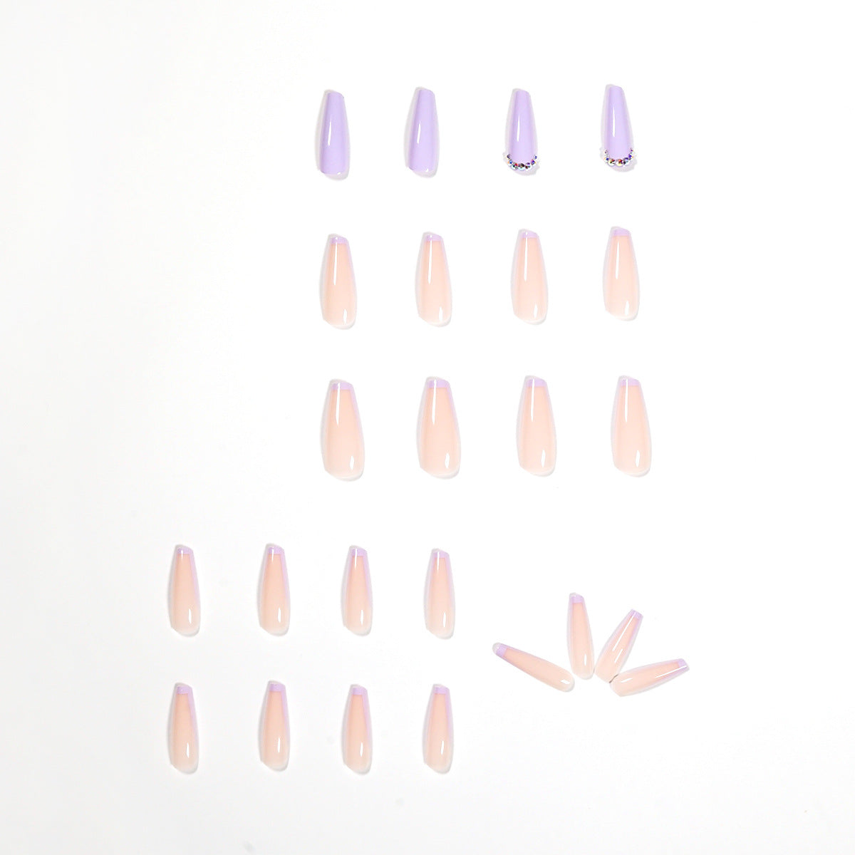 Removable Nail Piece Wearing Nail Finished Nail Piece