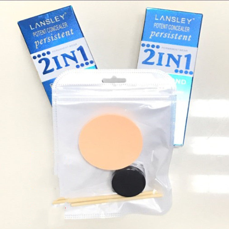 Two-tone Concealer To Cover Acne Marks And Foundation 2-in-1