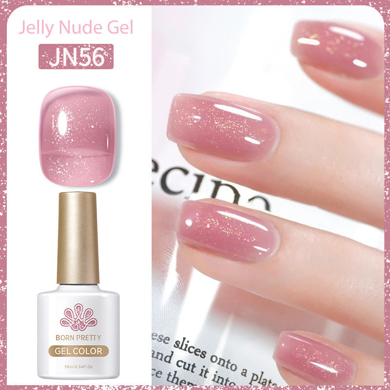 Born Pretty Nail Polish Transparent Color UV Polish Jelly Phototherapy Plastic