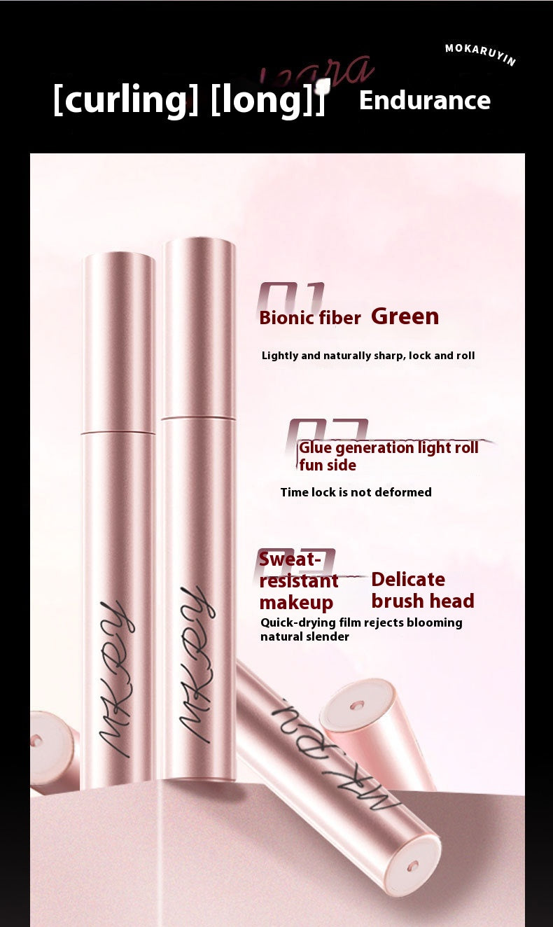 Mascara Waterproof Not Smudge Long Lasting Smear-proof Makeup